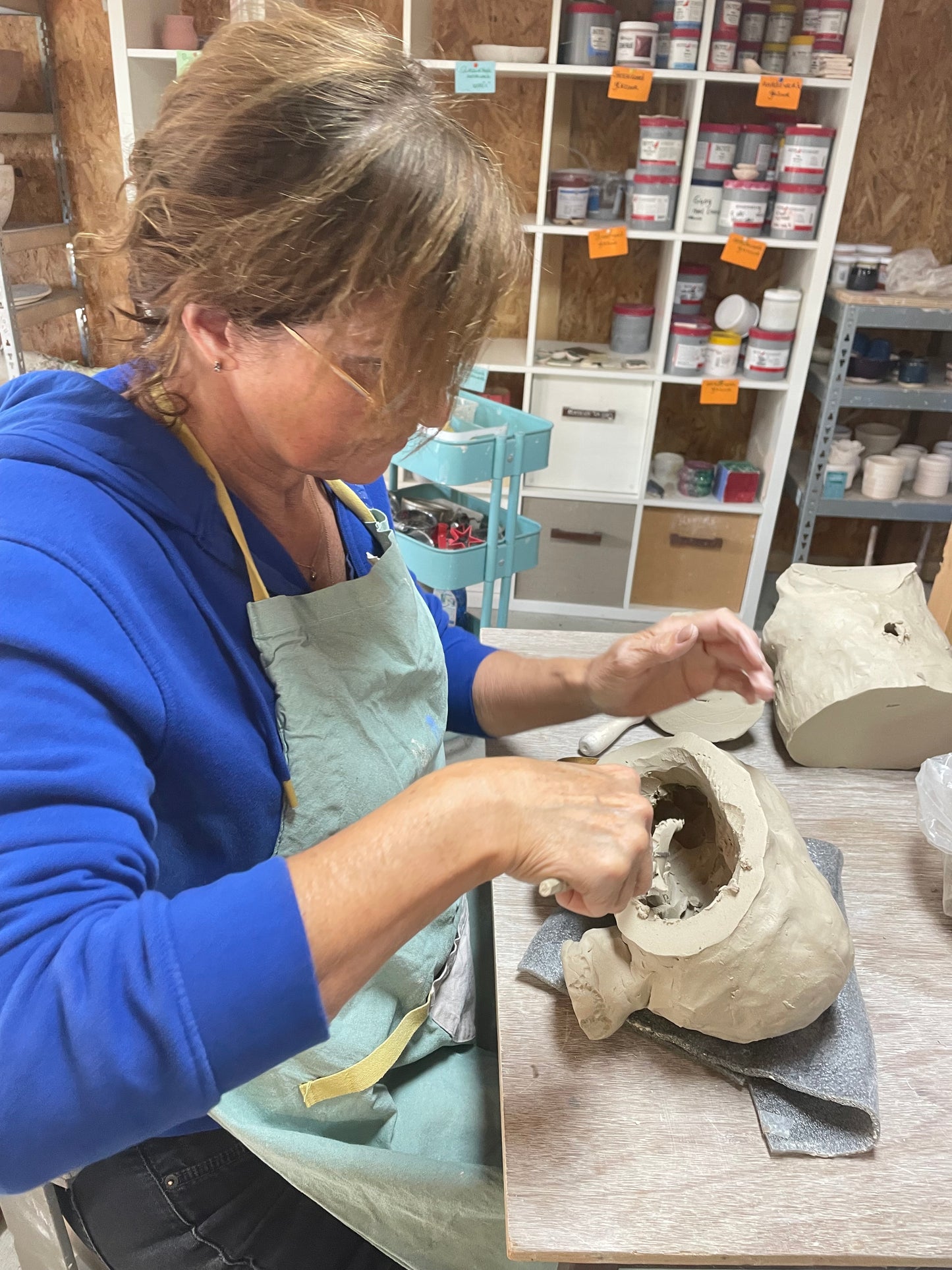 Boetseer techniek workshop