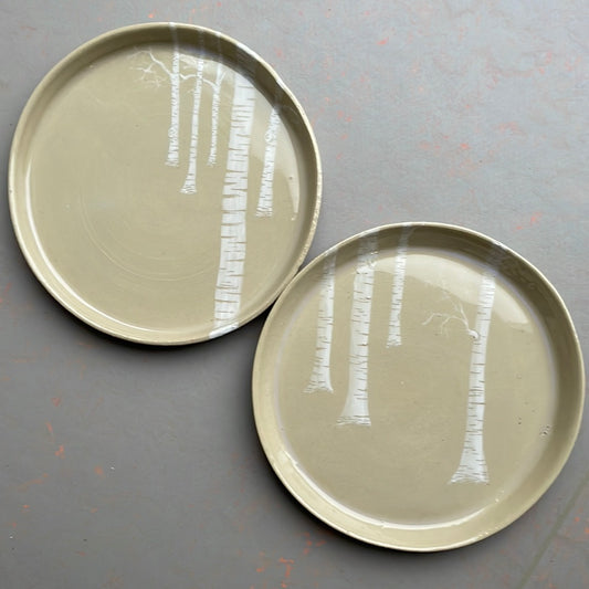 Set of two plates