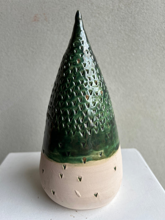 Puntig kerst boompje