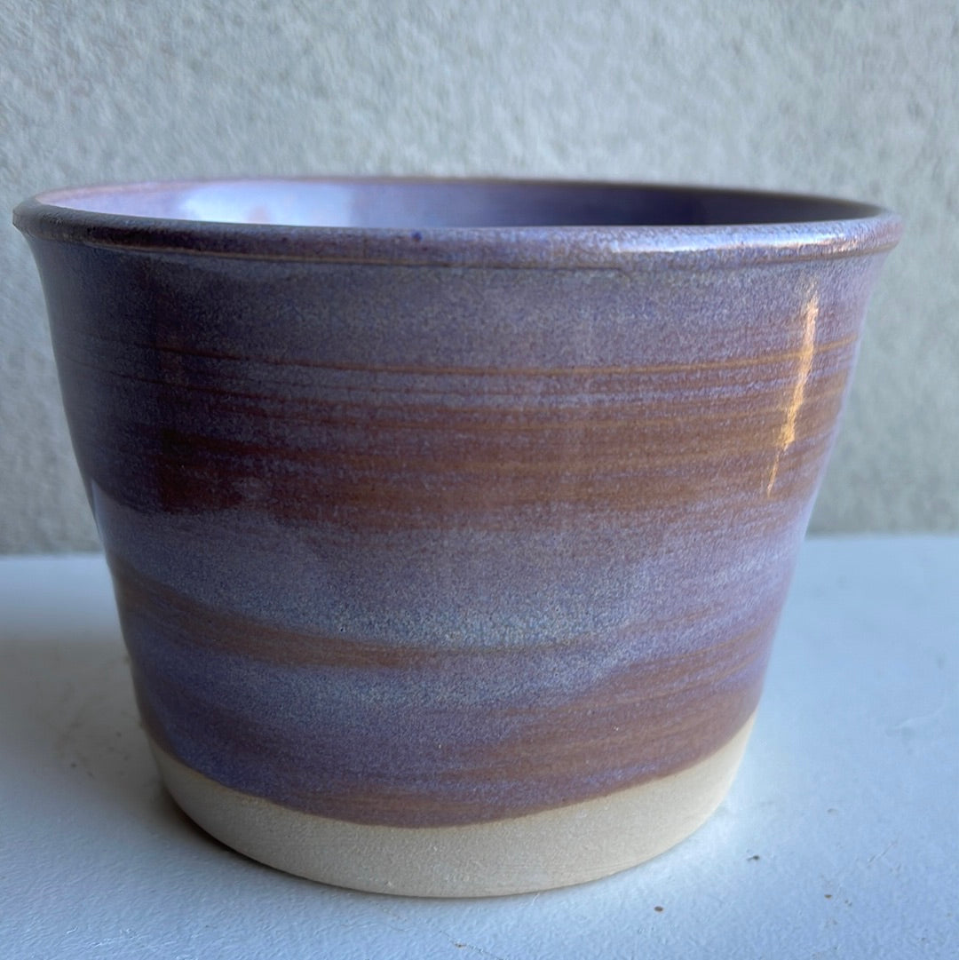 Lavender colored cup