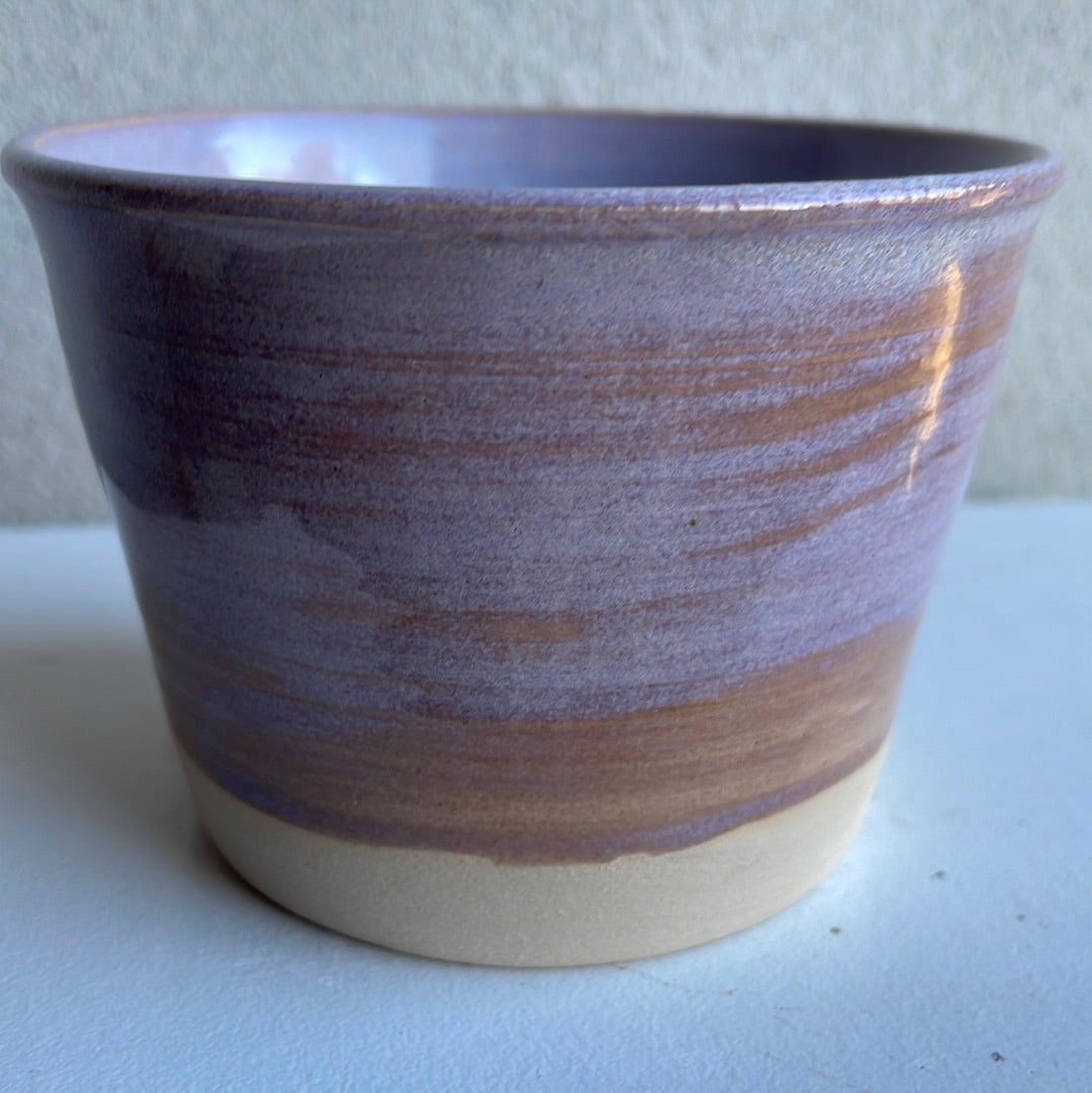 Lavender colored cup