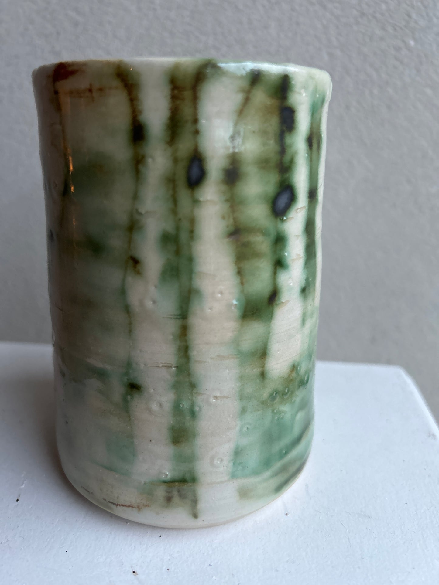 Vaas met berkenbos motief