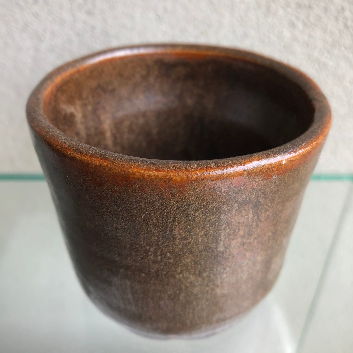 Beautifully glazed cup